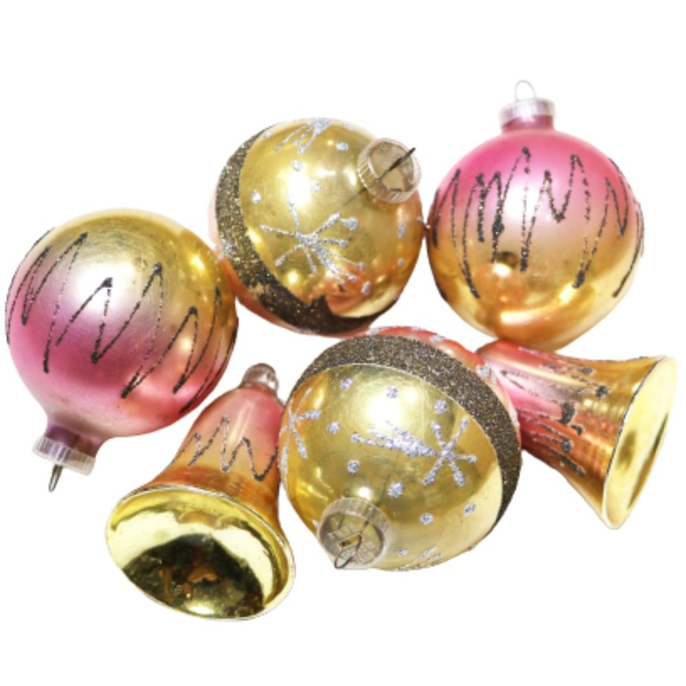 Vintage Shiny Brite Ornaments Vintage US Ornaments